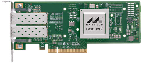The FastLinQ 45000 and 41000 Ethernet Adapter Series from Marvell