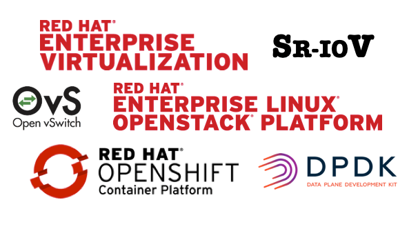 Red hat logos