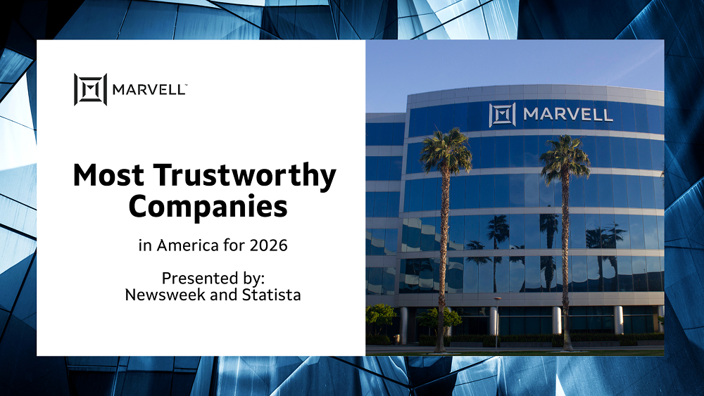 Marvell Receives Additional Award for Trustworthiness