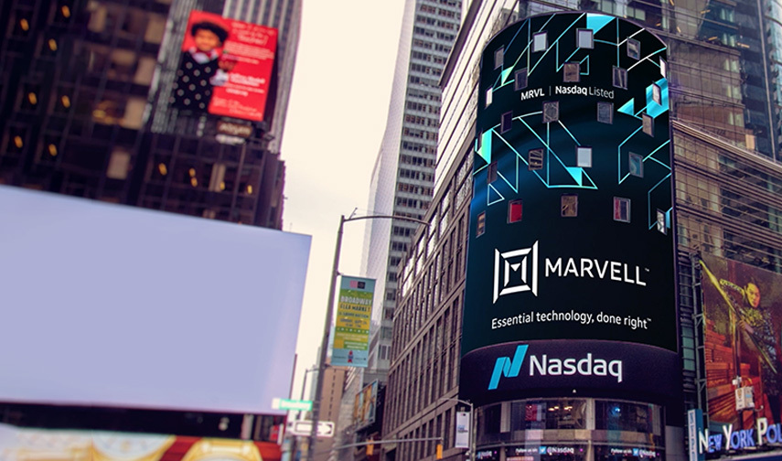 Marvell Rings Nasdaq Opening Bell