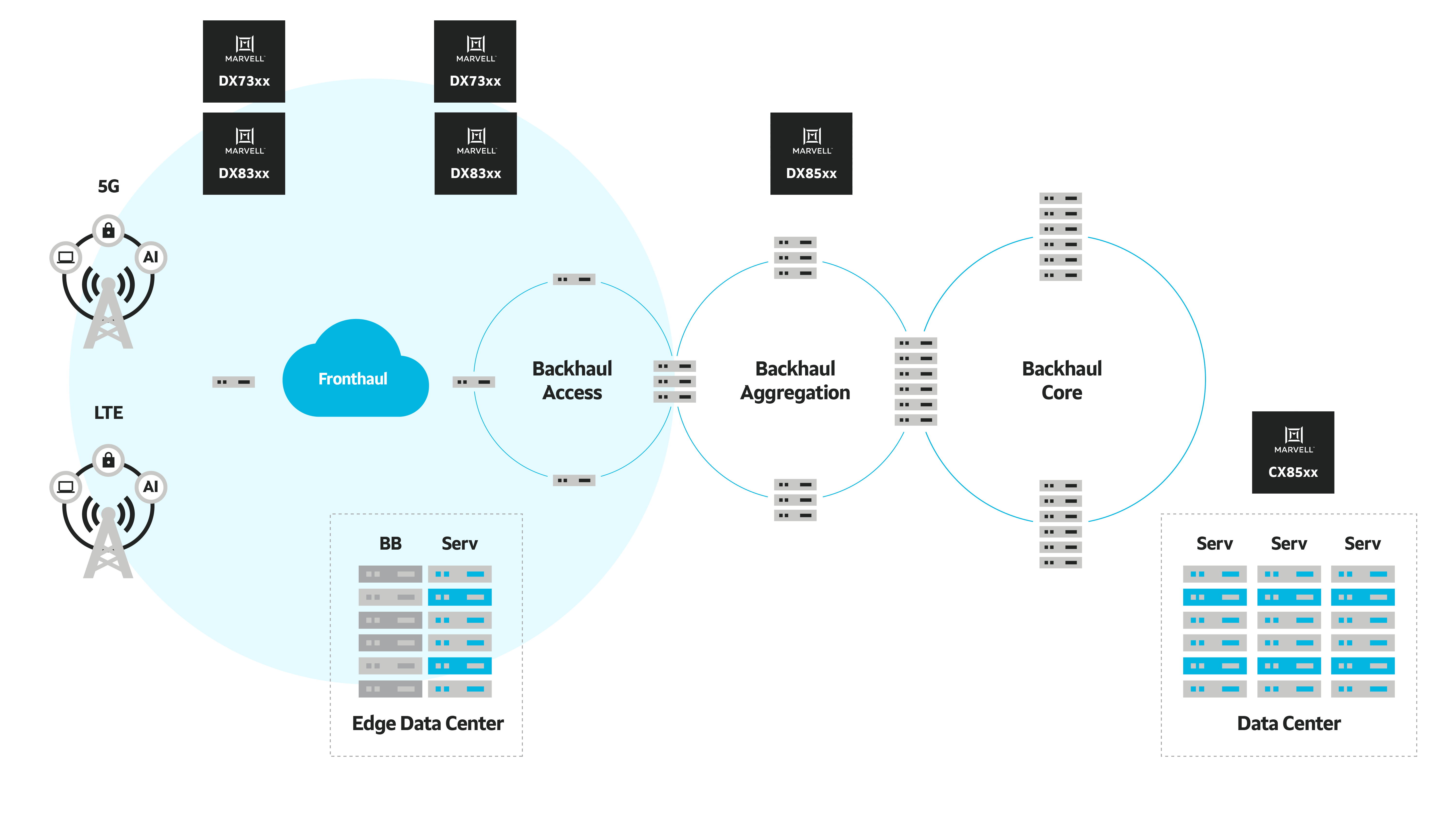 Marvell Carrior Switch Block Diagram